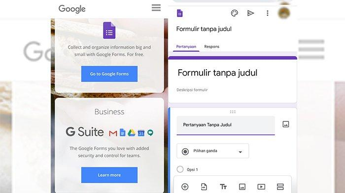 Cara Buat Google Form di HP