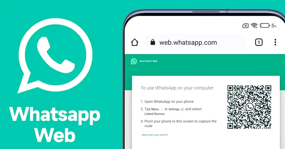 Akses Whatsapp Web di Safari